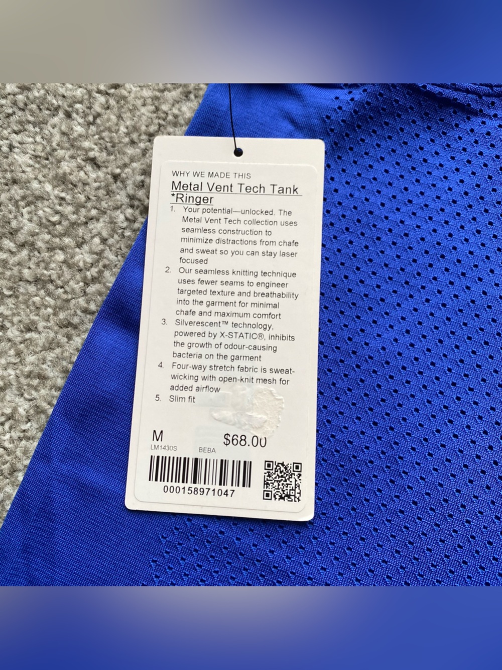 Lululemon Metal Vent Tech Tank Ringer - Picture 3 of 6